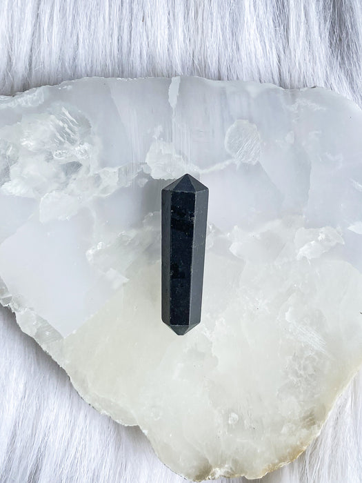 Black Tourmaline Double Point Tower