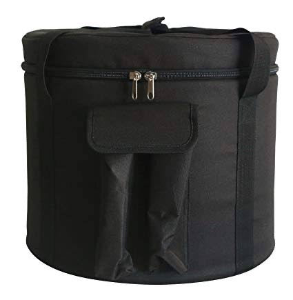 Singing Bowl Carry Case Bag - Black 8"