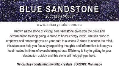 Blue Sandstone Info Card 25pc pack