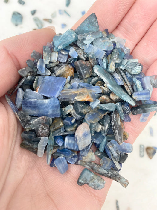 Blue Kyanite Chips 250gm