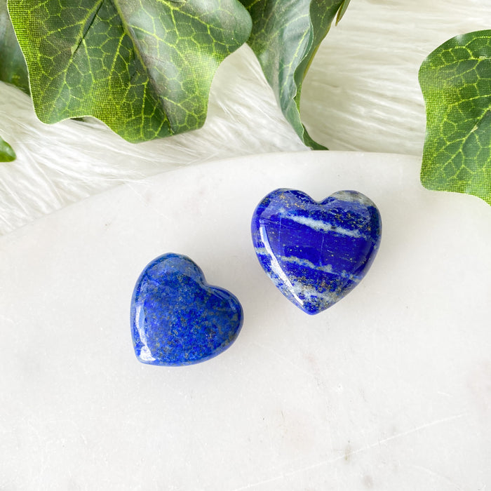 Lapis Lazuli Heart 3cm- 1pc