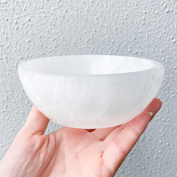 Selenite Charging Bowl - Large 12cm to 14cm