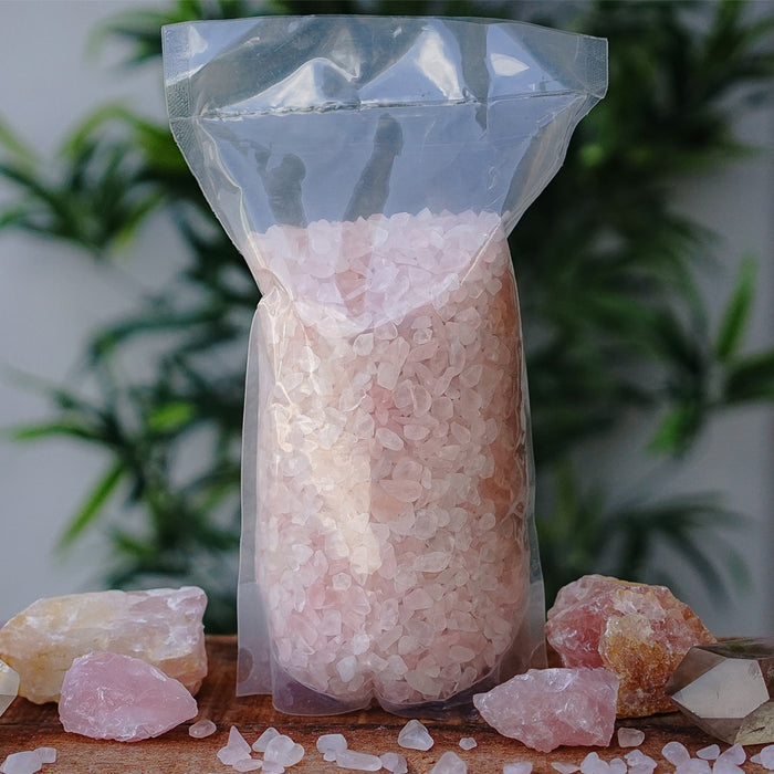 Rose Quartz Chips 1kg