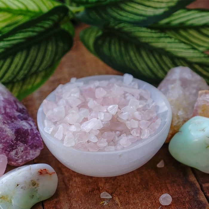 Rose Quartz Chips 1kg