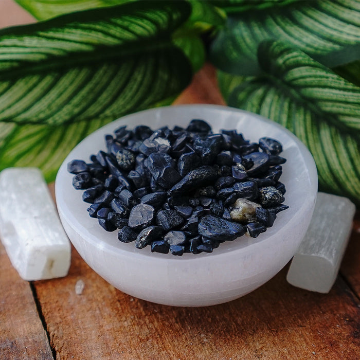 Black Tourmaline Chips 1KG