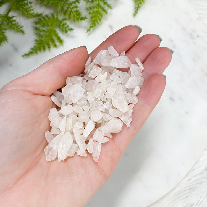 Rose Quartz Chips 1kg
