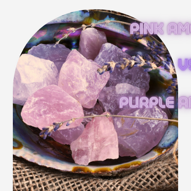 Difference between Purple Amethyst & Pink Amethyst