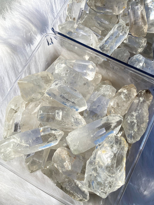 Clear Quartz Polished FreeForm Large BOGO