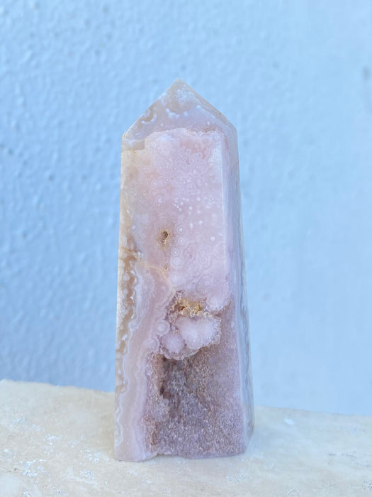 Flower Agate Crystal Tower FA26