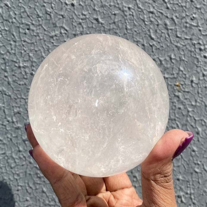 Clear Quartz Sphere CQS03