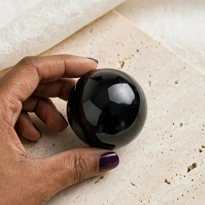 Black Obsidian Sphere BO5