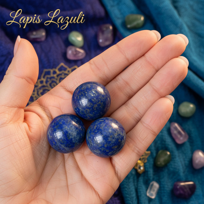 Lapis Lazuli Small Sphere 1pc