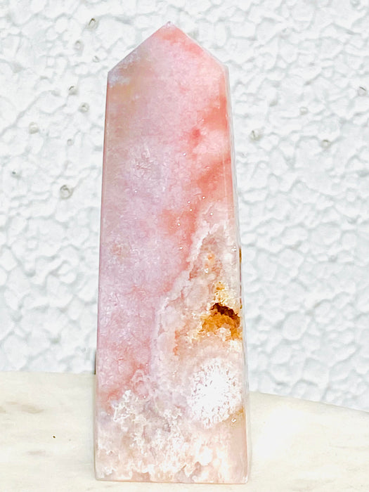 Flower Agate Crystal Tower FA21