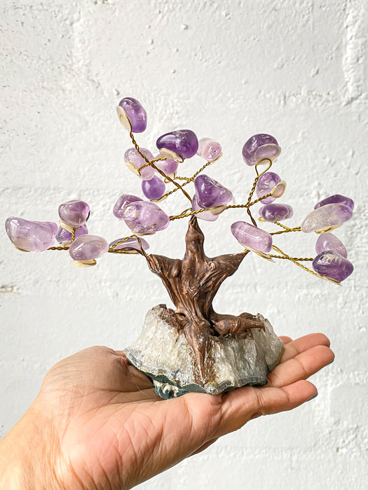 amethyst stone bonsai tree Amethyst Bonsai Tree — Aus Crystals