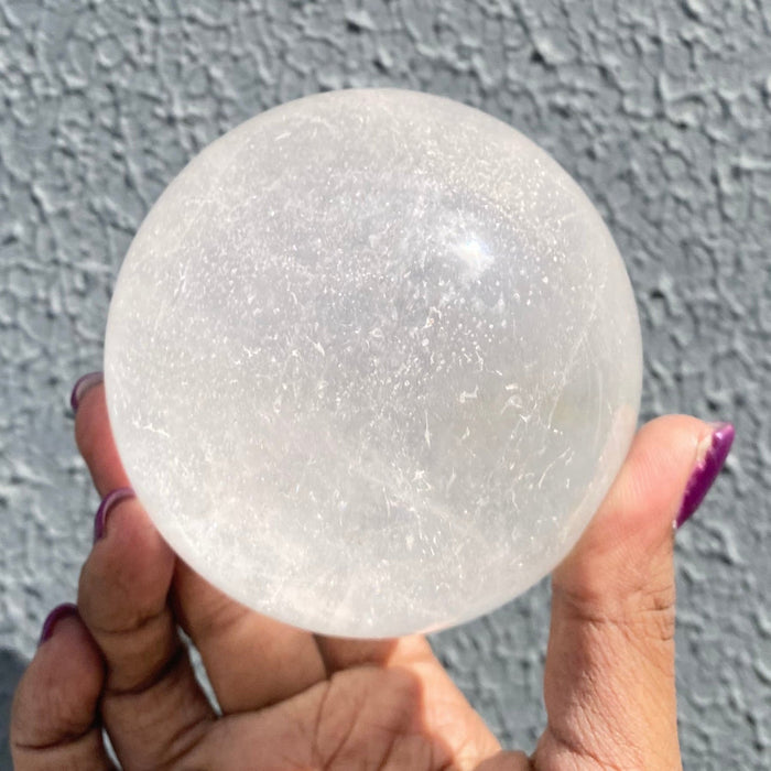 Clear Quartz Sphere CQS02