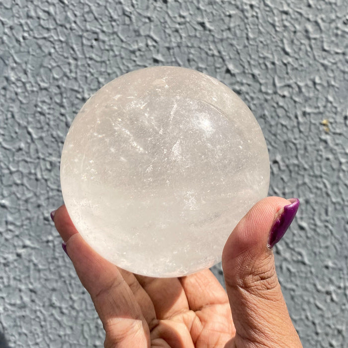 Clear Quartz Sphere CQS04