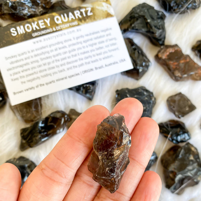 Smokey Quartz Rough 200gms BOGO