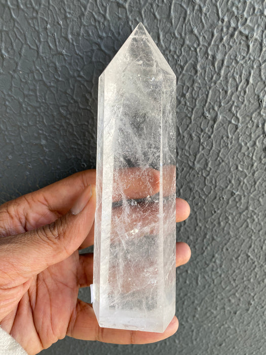Clear Quartz Tower CQT02