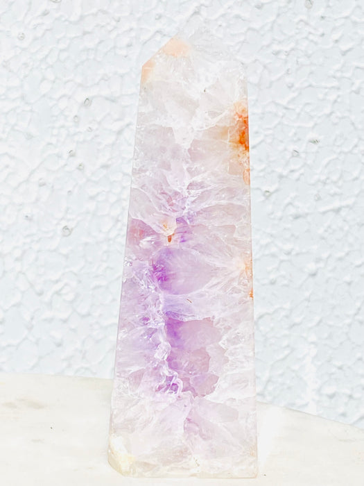 Flower Agate Crystal Tower FA17