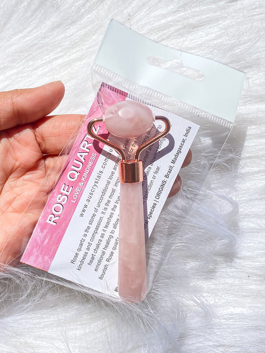 Rose Quartz Facial Roller