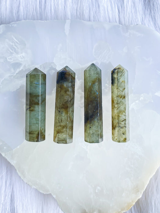 Labradorite single point Tower