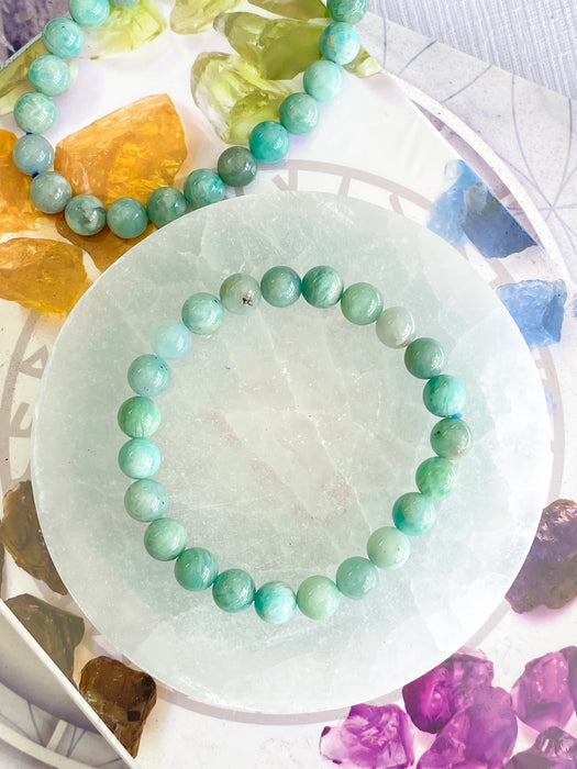 Amazonite Bead Bracelet 1Pc