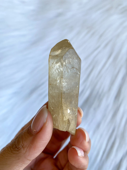 Natural Kundalini Citrine Polished Point NK18