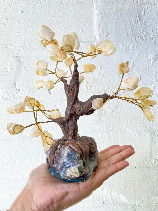 Citrine Bonsai Tree