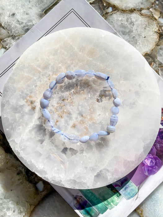 Blue Lace Agate Bracelet