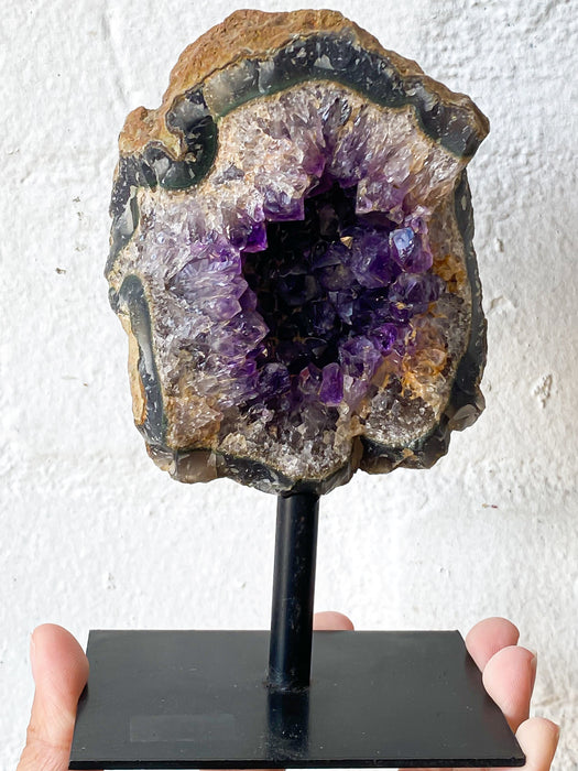 Amethyst Cluster On Stand ACM60