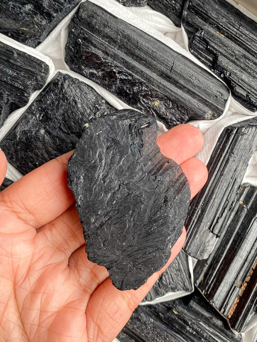 Black Tourmaline Box - Raw