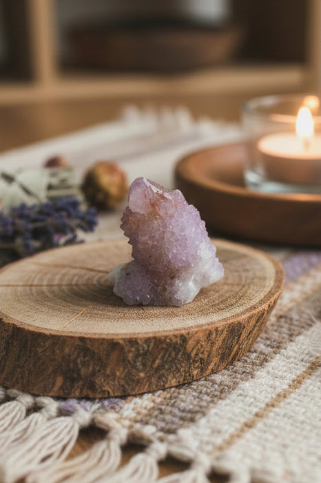 Amethyst Spirit Cactus Quartz AS09