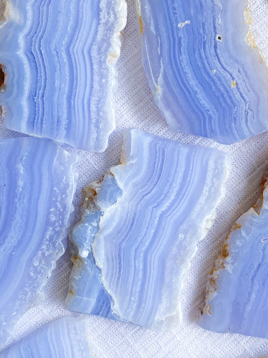 Blue Lace Agate Slice