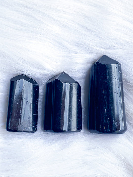 Black Tourmaline Freeform BOGO - Buy One Get One Free