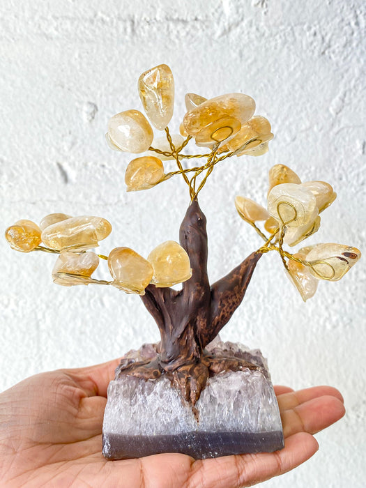 citrine bonsai crystal tree Citrine Bonsai Tree — Aus Crystals