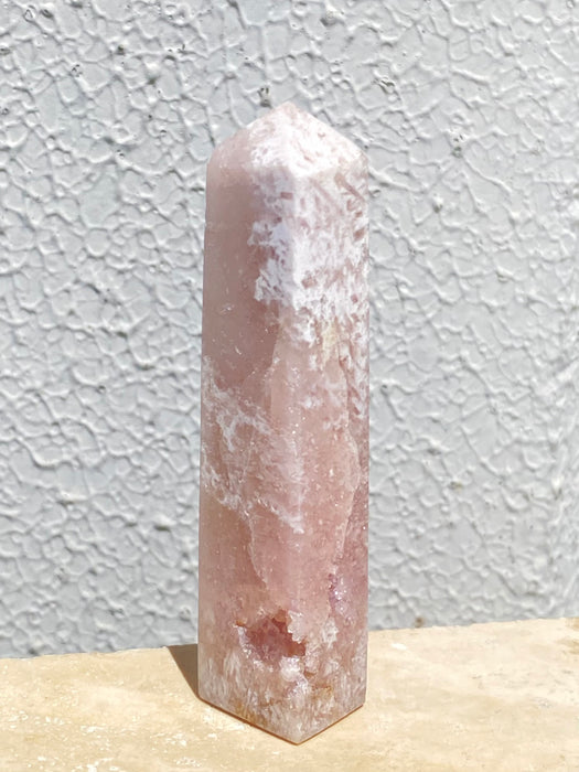 Flower Agate Crystal Tower FA23