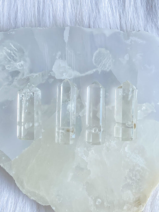 Clear Quartz Single Point Tower