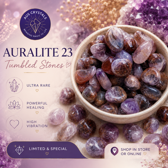 Auralite Tumbled Stone 1pc