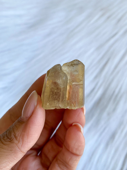 Natural Kundalini Citrine Polished Point NK26