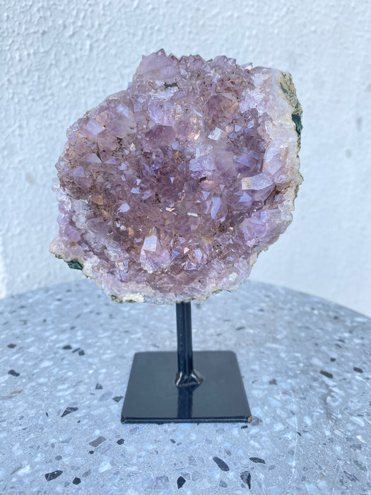 Amethyst Cluster Lavender AC02