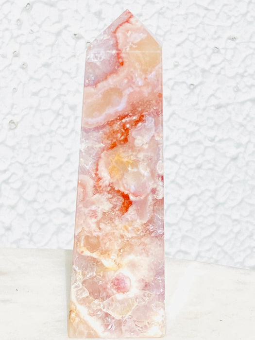 Flower Agate Crystal Tower FA20