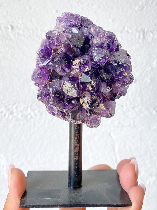 Amethyst Cluster On Stand ACM33