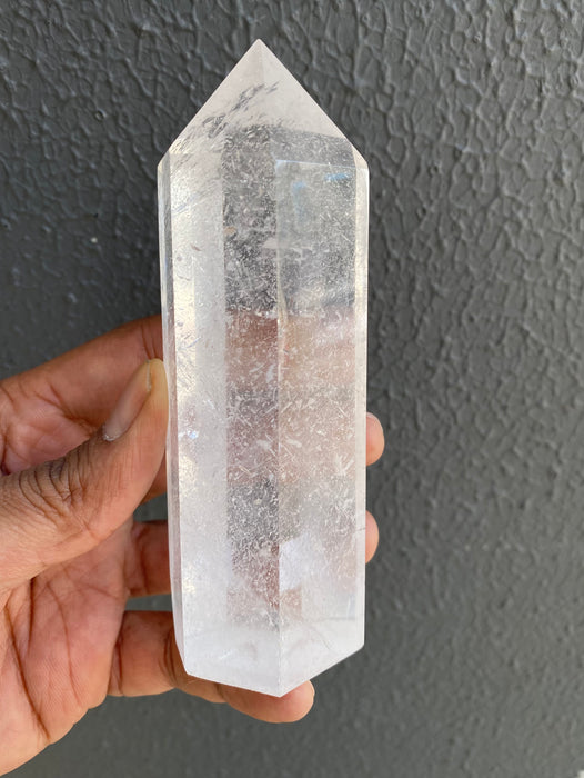 Clear Quartz Tower CQT07