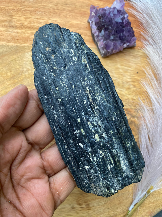Black Tourmaline Rough BT01
