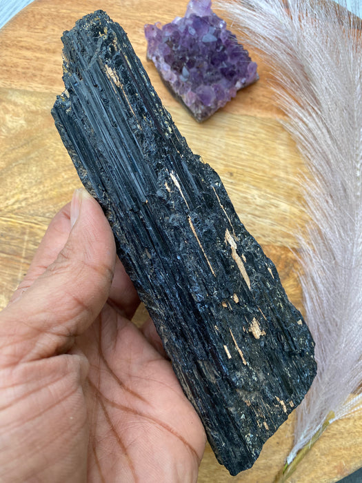 Black Tourmaline Rough BT05