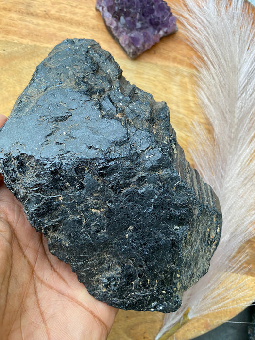 Black Tourmaline Rough BT18 *Special