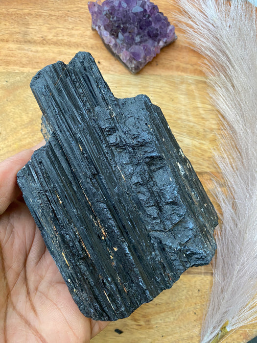 Black Tourmaline Rough BT20 *Special