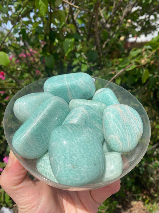 Amazonite Free form Palm stones - Small $20 1pc