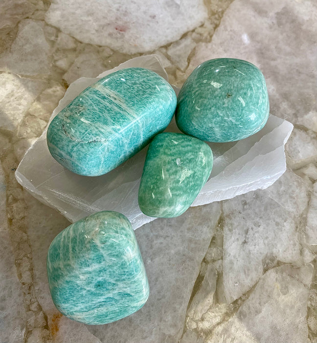 Amazonite Free form Palm stones - Small $20 1pc