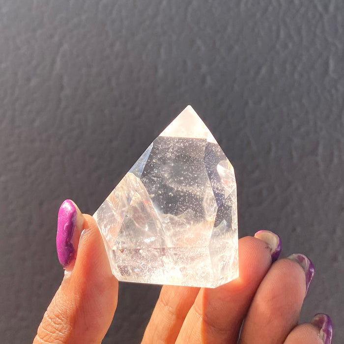 Clear Quartz Free Form Tower CG7